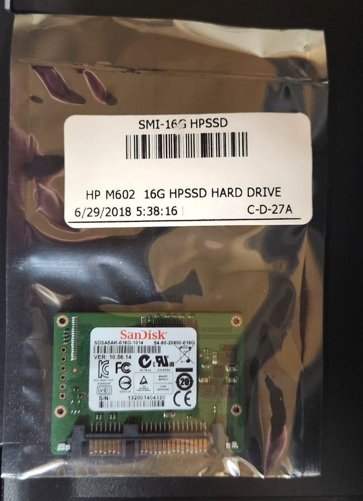 SDSA5AK-016G-1014 - Sandisk 16Gb Sata SSD