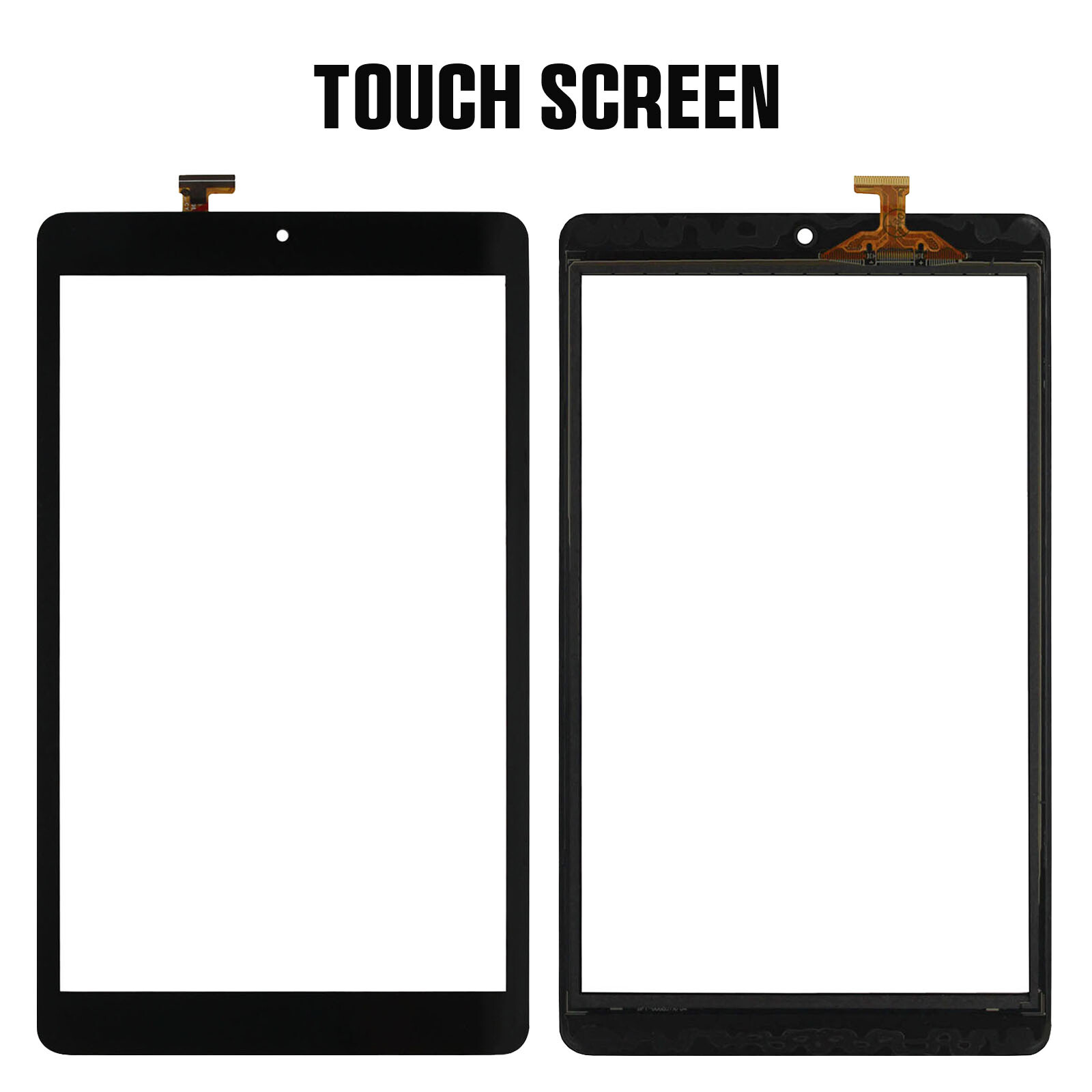 8" Frame Touch Screen Digitizer Glass For Alcatel Joy Tab 9029 / Alcatel 3T 9027