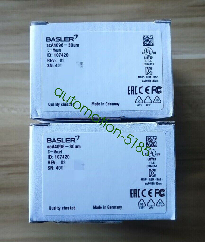 1PCS aca4096-30um Basler Brand New Fast Shipping By FedEx or DHL