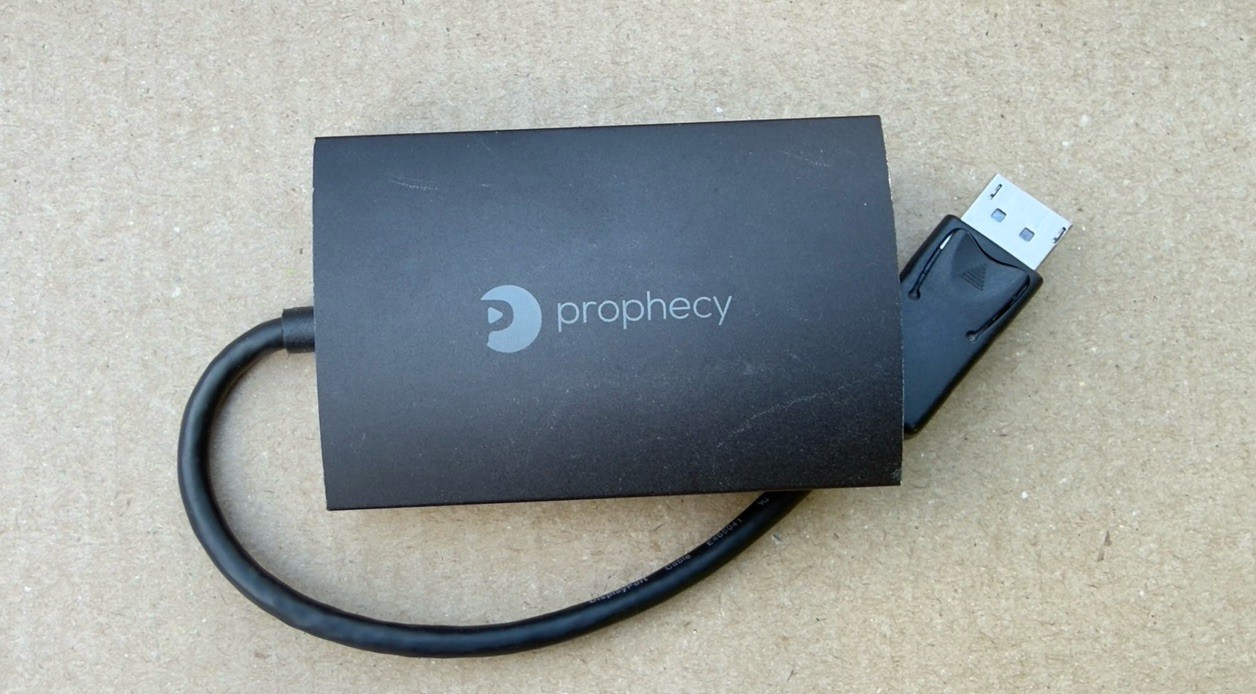 gofanco Prophecy 1x2 DisplayPort 1.2 to Dual DisplayPort MST Hub - PRO-MSTDP2DP