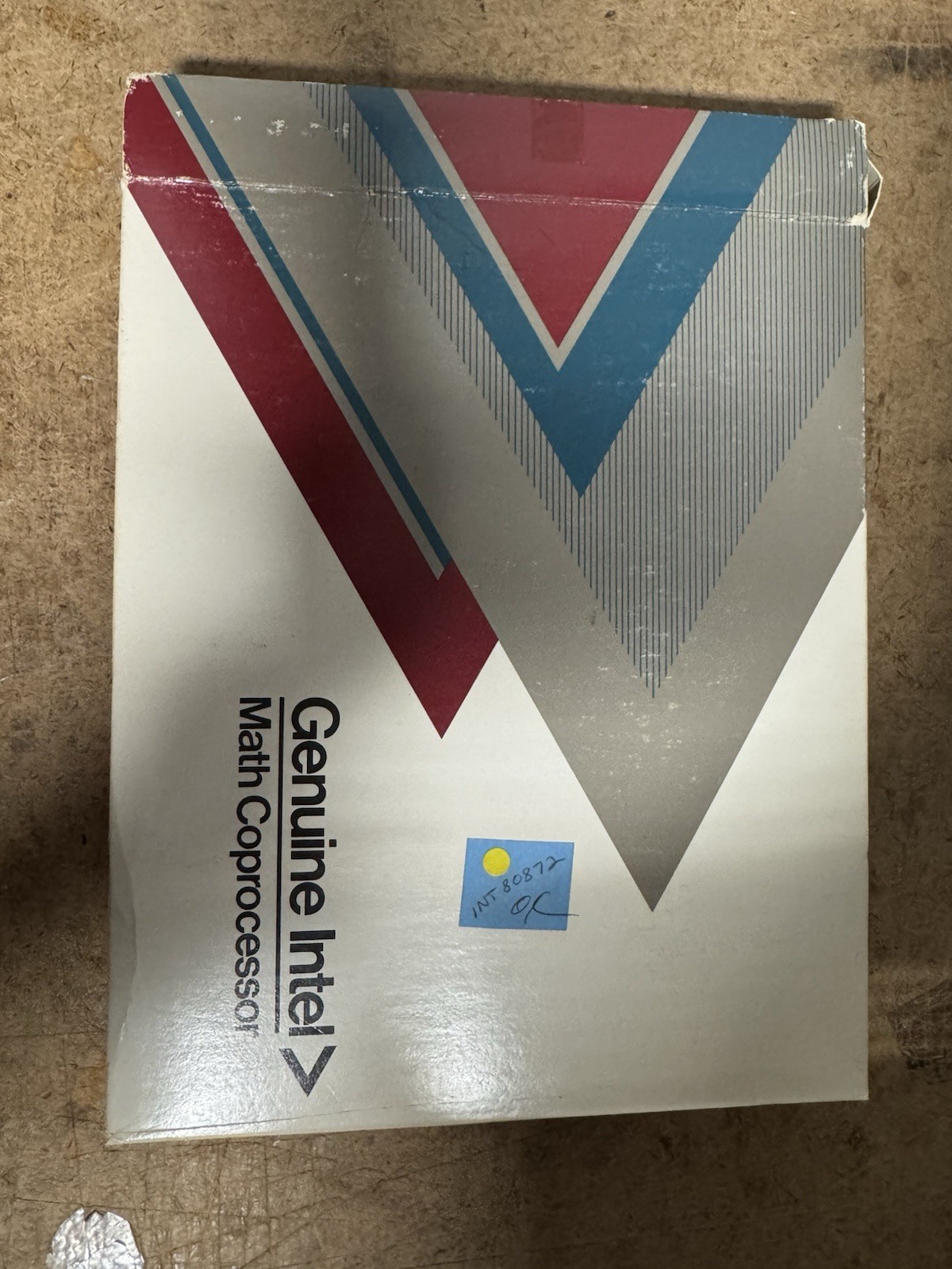 Intel Math Coprocessor Personal Computer Enhancement PCNC80287 For IBM PC