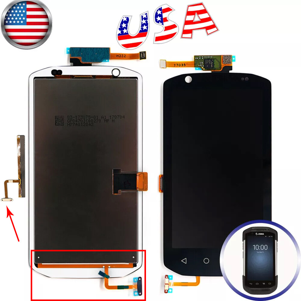 4pcs LCD Display Touch Screen Digitizer for Zebra TC77