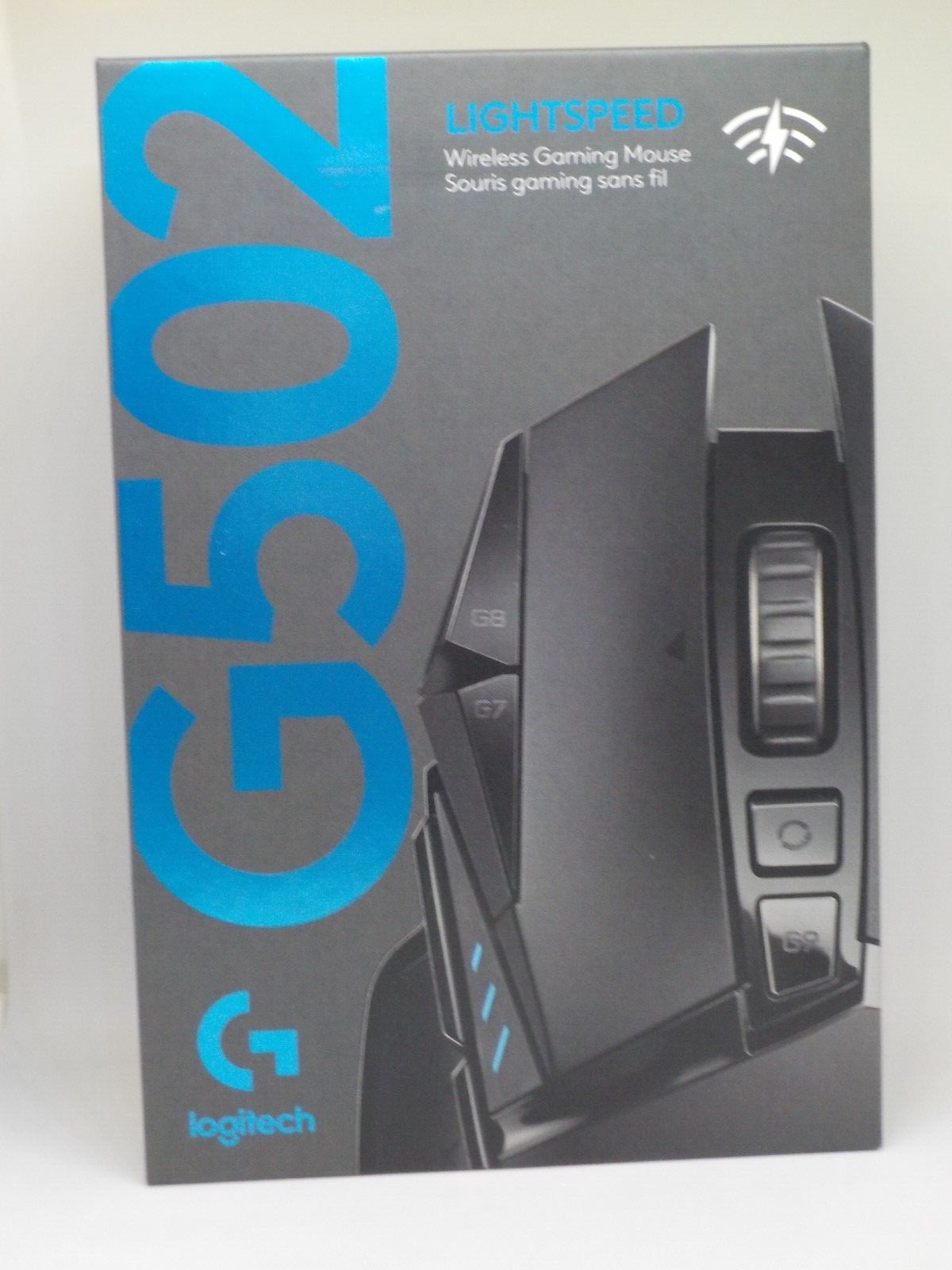 New Logitech G502 Lightspeed Wireless Gaming Mouse with Hero 25K Sensor (Black)