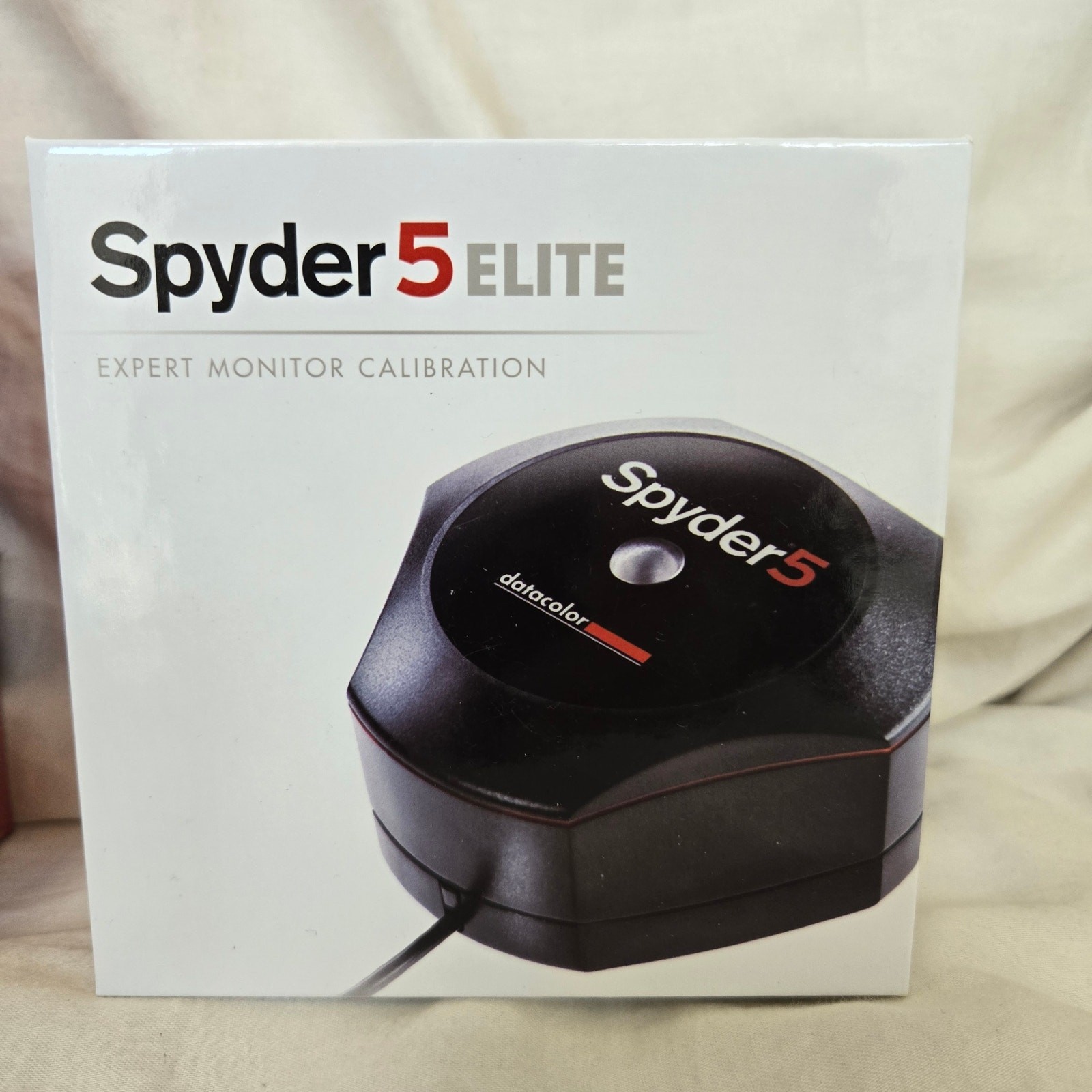 Datacolor Spyder5ELITE Monitor Display Calibration System Colorimeter IOB