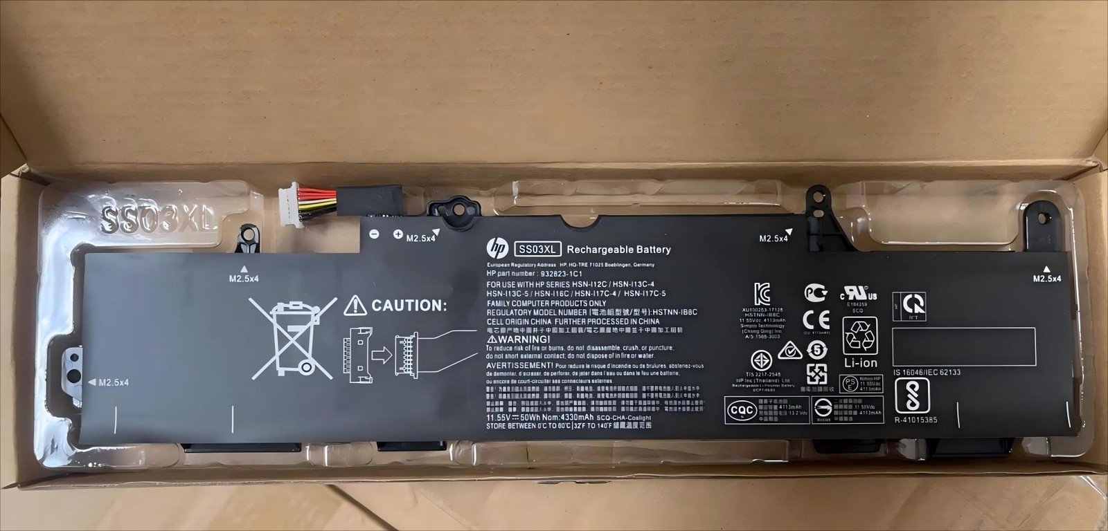Genuine SS03XL Battery HP EliteBook 840 G5 G6 730 735 740 G5 933321-855