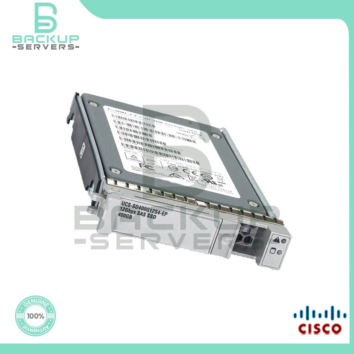 UCS-SD400G12S4-EP Cisco 400GB 12Gbps SAS 2.5" Internal Solid State Drive