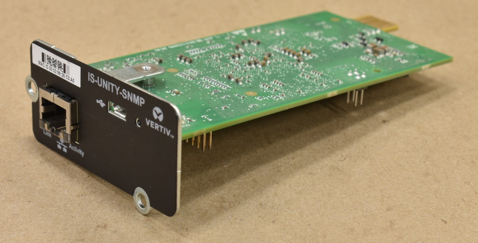 Emerson Vertiv Liebert Unity IS-UNITY-SSNMP , Intellislot Web Card 417831G V94-0