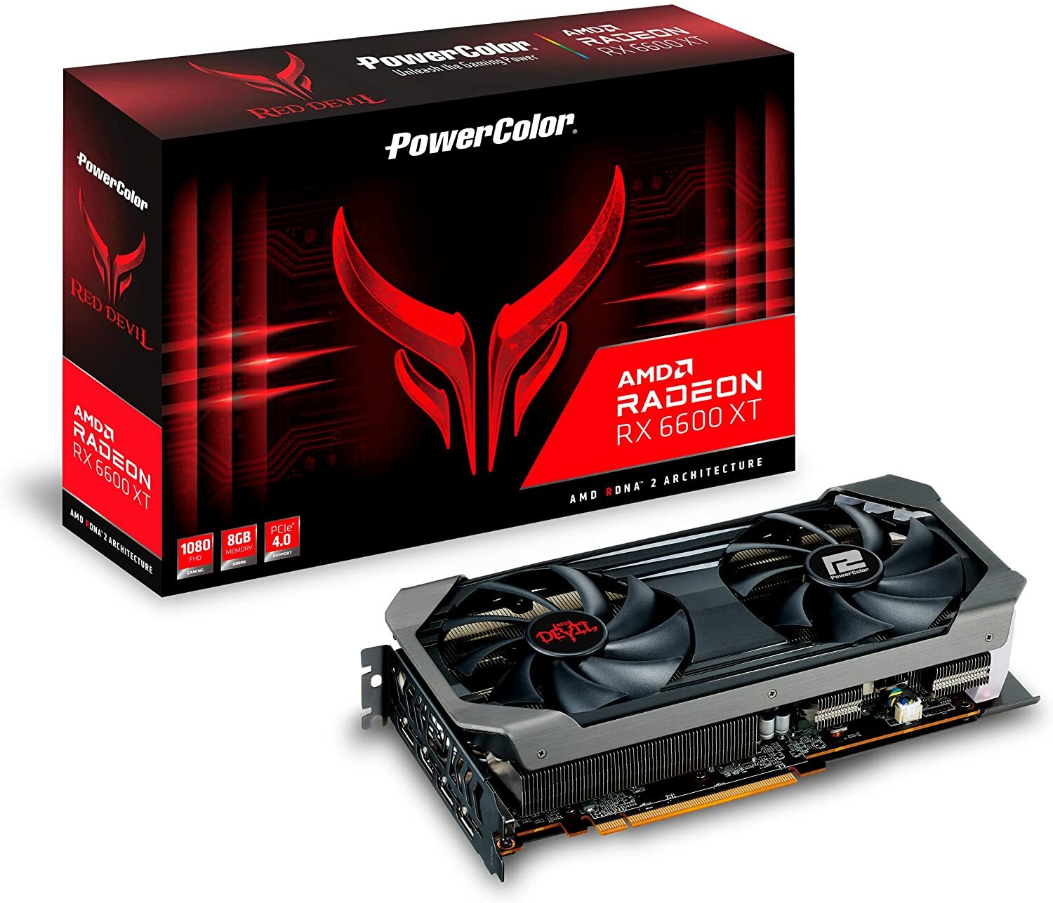 PowerColor Red Devil AMD RX 6600 XT 8GB GDDR6 Graphics Card BRAND NEW SEALED