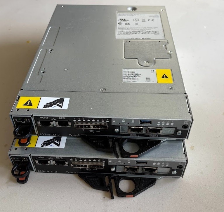 Dell SC4020 Controller CDWJ4 Type B 10G iSCSI 2-Port Storage Controller E15M001