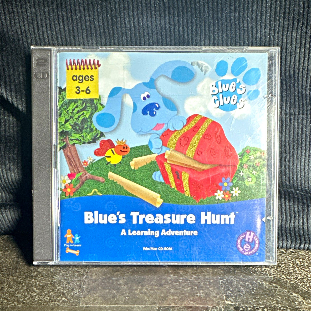 Humongous Entertainment Blue's Treasure Hunt Learning Adventure CD Win/Mac
