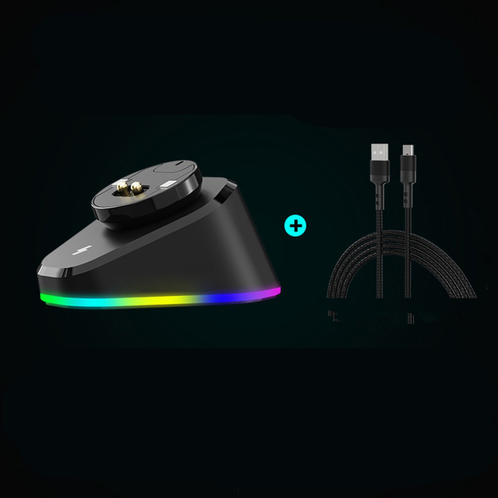 Mouse Charging Dock for Razer DeathAdder V2 Pro/Naga Pro/Viper/Basilisk Ultimate