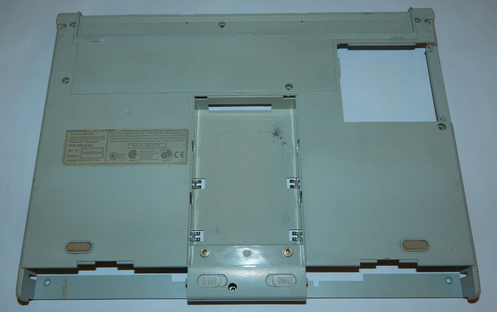 Siemens Nixdorf PCD-4ND Undertray Bottom Housing Bottom Housing Base