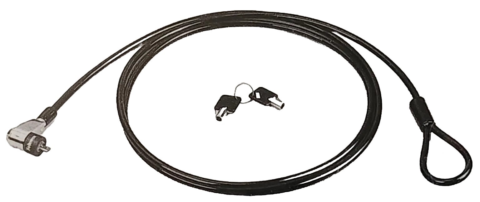 Fellowes Notebook Computer Key Cable Lock 6 Ft Cinch Loop W/ 2 Keys for Laptops