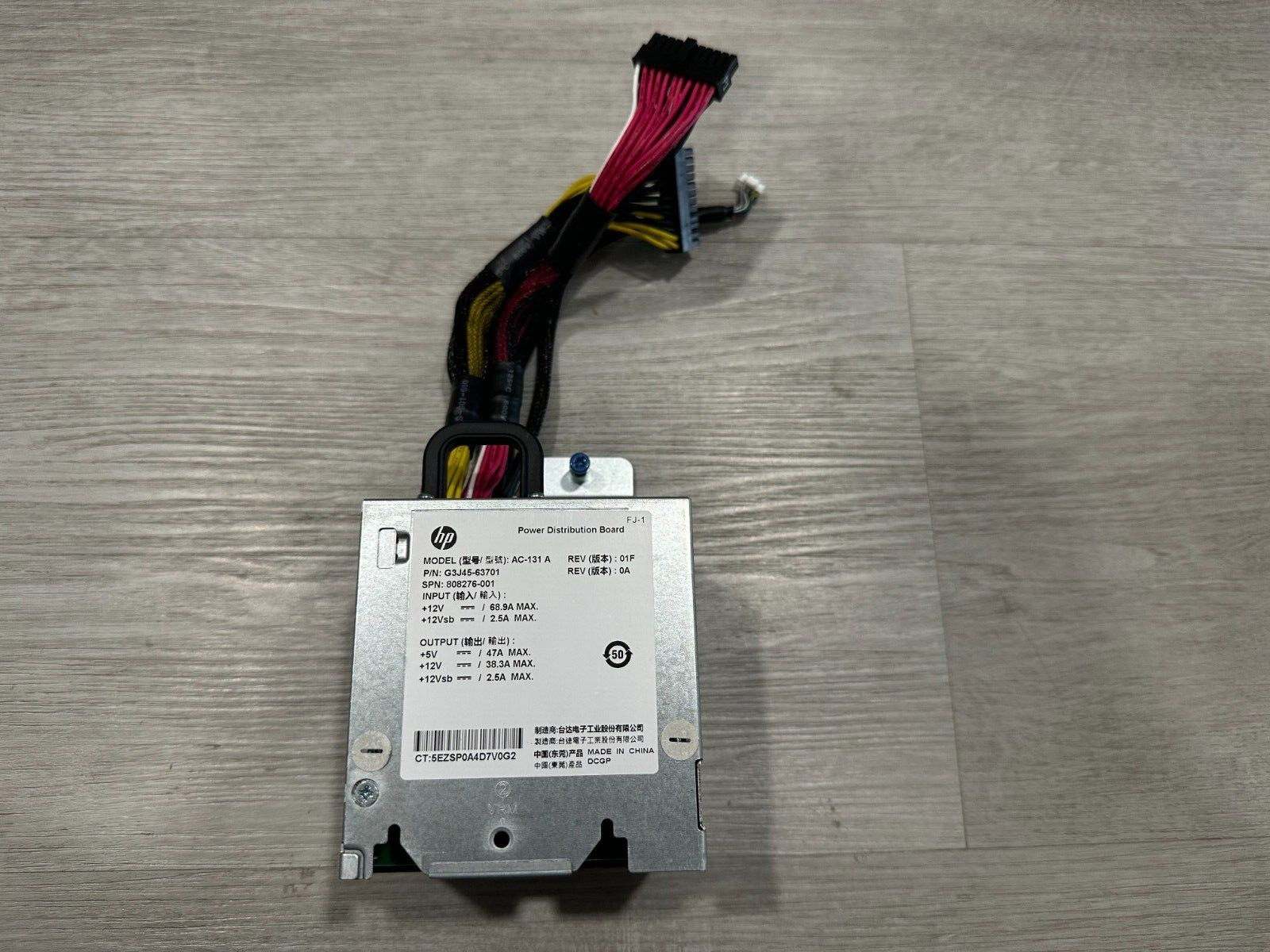 HP Storevirtual 3x00 Power Backplane/Regulator Board P/N: 808276-001 Tested