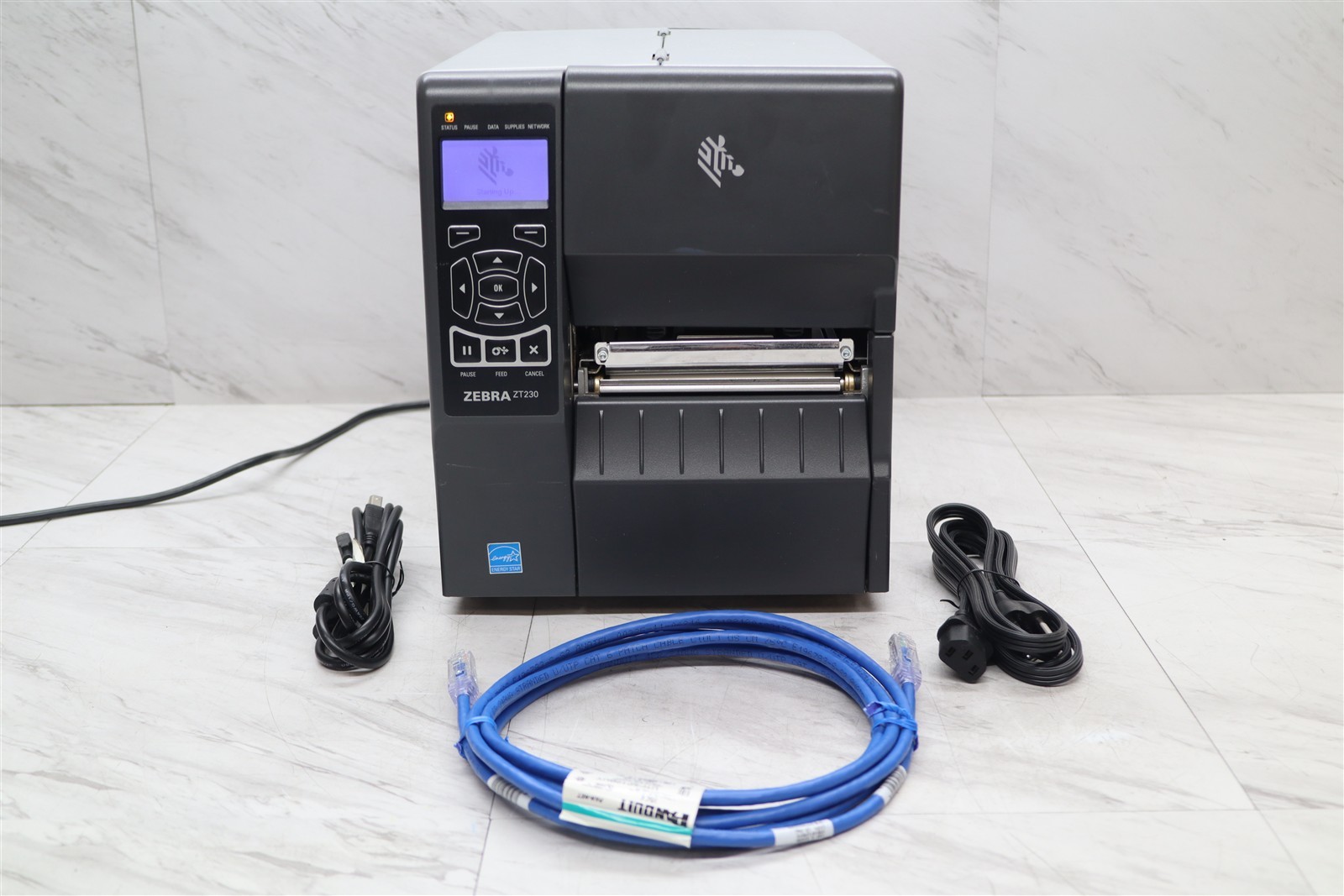 Zebra ZT230 Direct Thermal Industrial Label Printer USB Ethernet - Count 67,062