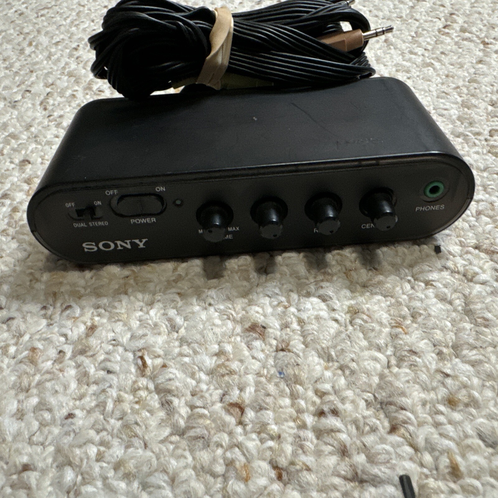 Sony SRS-D5100 Control Box For Computer Speakers Tested And Working