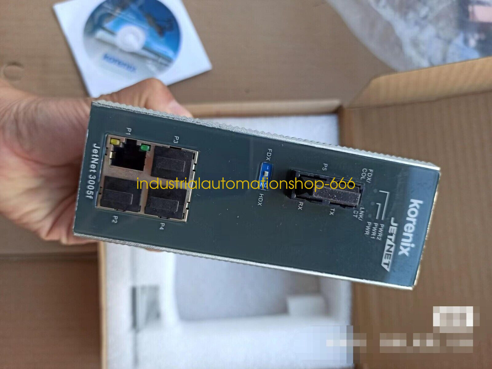 1pc NEW JetNet 3005f-m Industrial Ethernet Switche Via DHL or FedEX