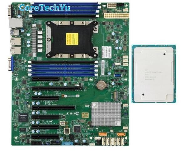 Supermicro X11SPL-F LGA3647 Motherboard With Intel Xeon Gold 6138 2.0GHz 20C 40T