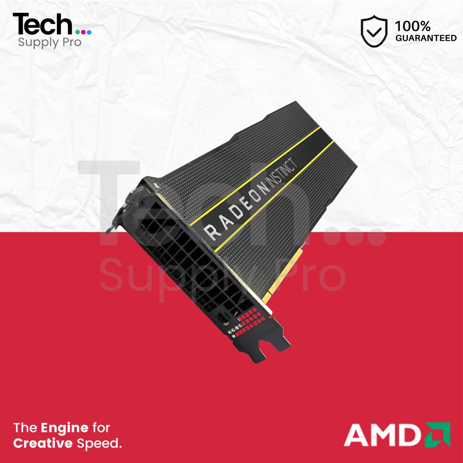 AMD Instinct MI50 32GB HBM2 PCIe 4.0 Server Workstation AI GPU Acceleration Card