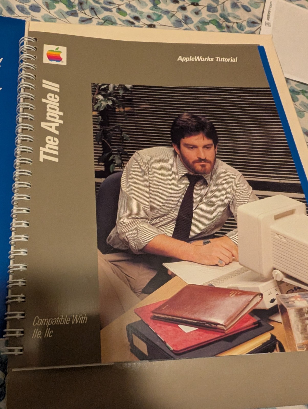 AppleWorks Startup Sample Files, AppleWorks Side 1 Set Vintage Apple  book box