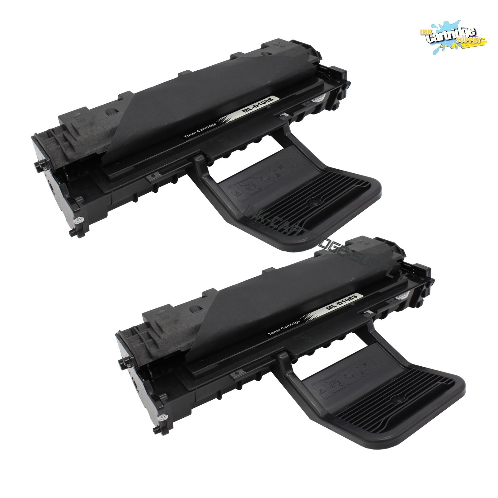 2PK New MLT-D108S Black Toner Cartridge For Samsung ML-1640 ML-2240 Printers