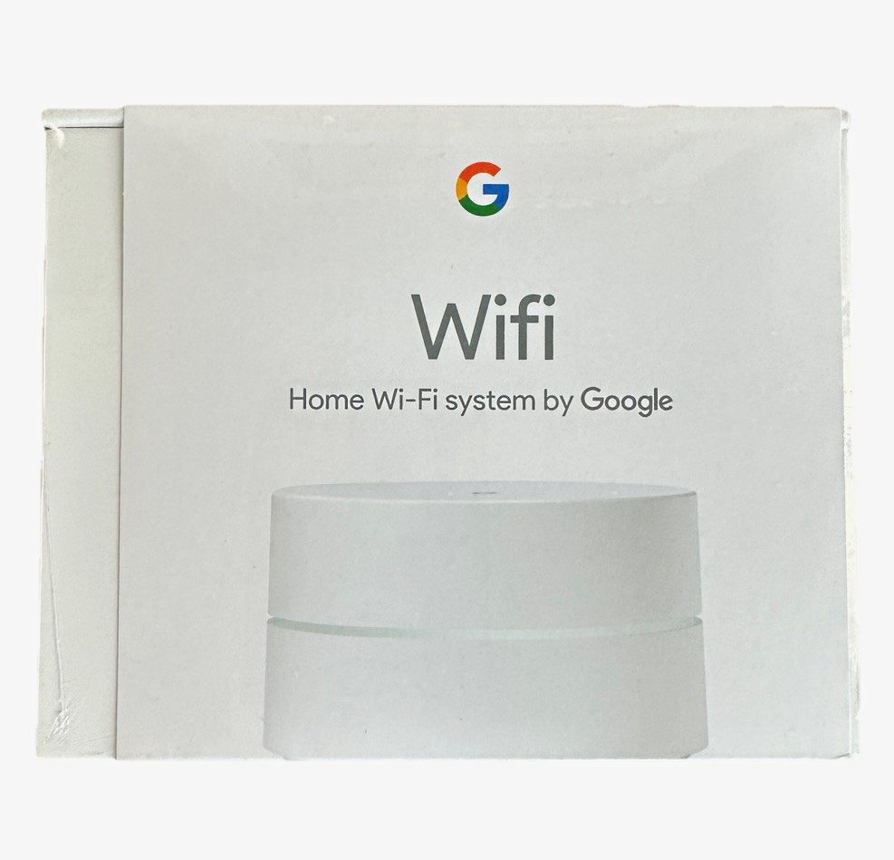 Google Wifi AC-1304 Router Mesh System Single Point AC1200 NEW / SEALED
