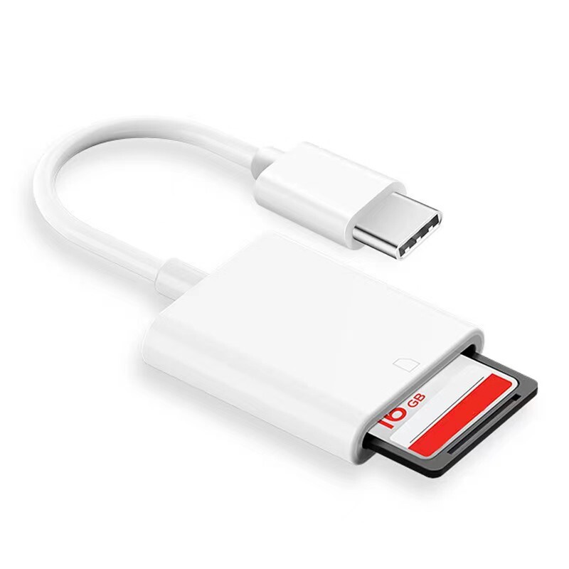 For Apple iPhone 15 Pro Max Plus USB Stick SD TF Card Reader Type C OTG Adapter