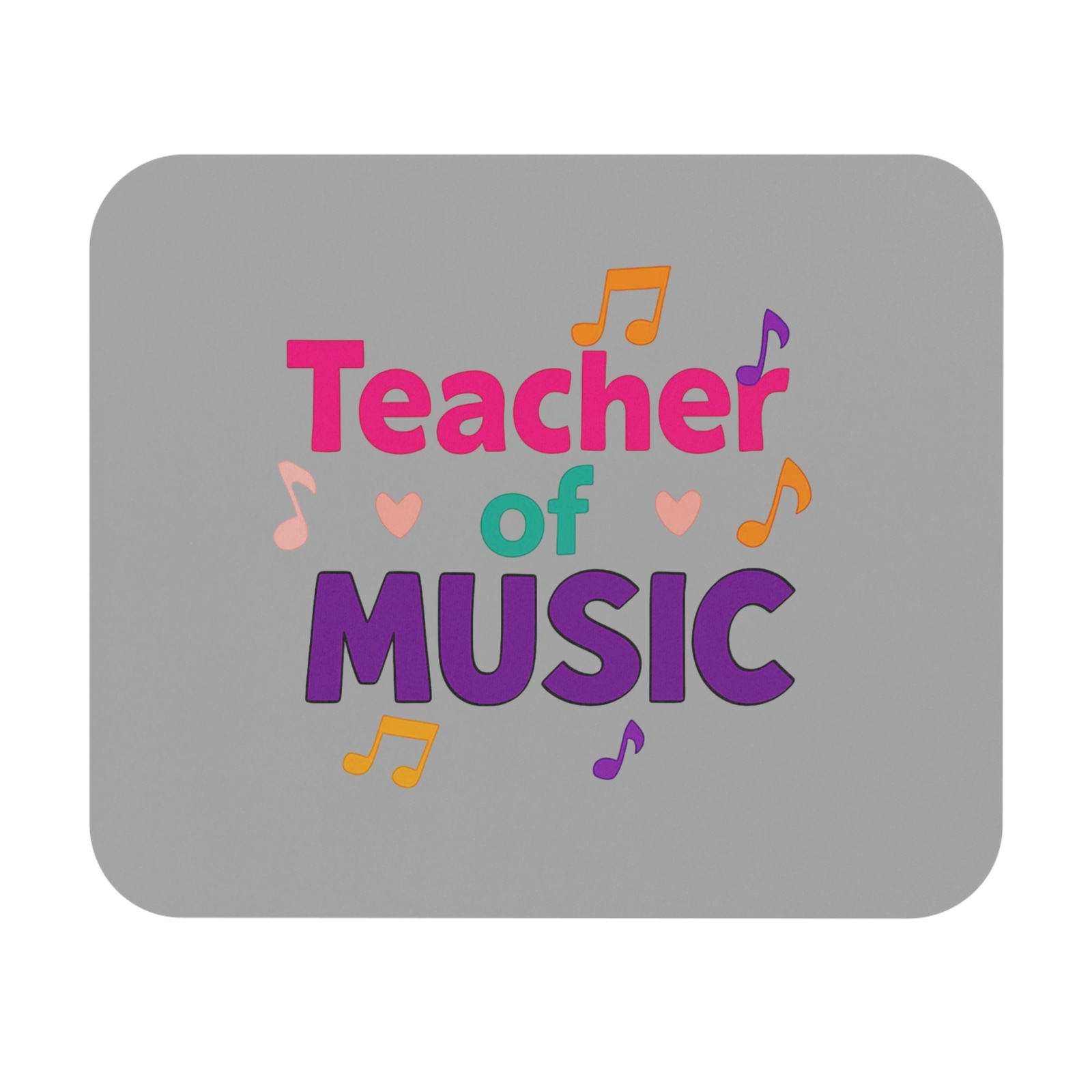Mouse Pad (Rectangle)Music teacher mouse pad appreciation gift