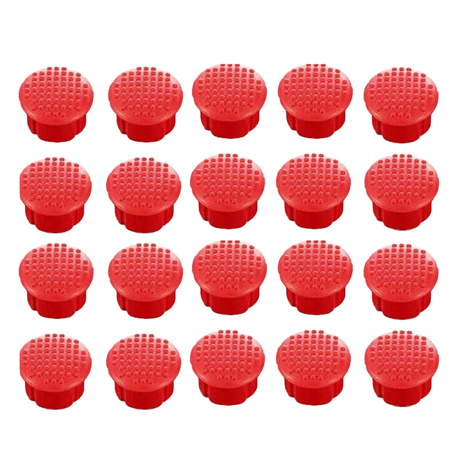 20pcs Red Trackpoint Cap Soft Rim Mouse Pointer Fit for Lenovo T410 T510 R400