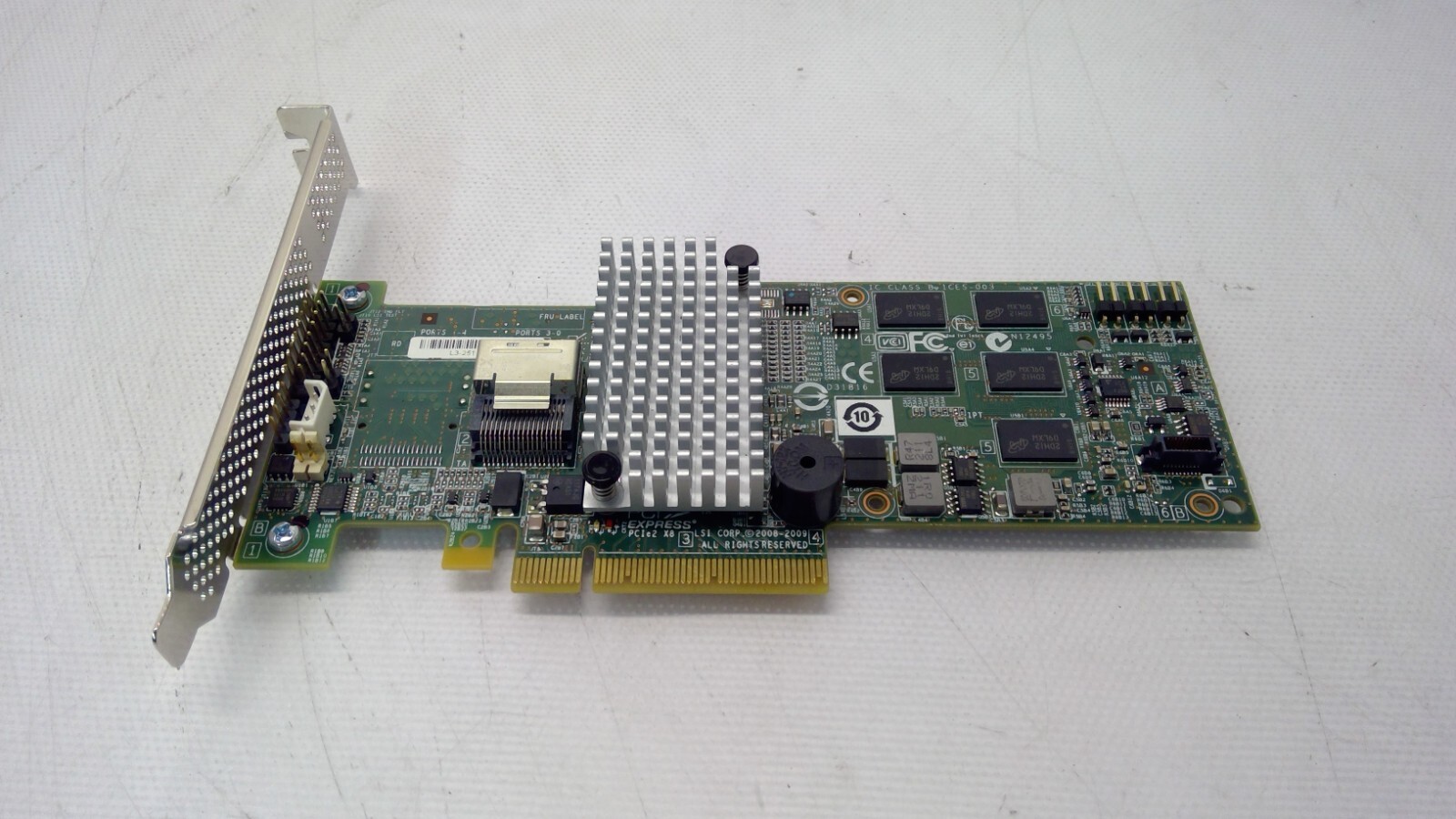 LSI MegaRaid MR L3-25121 6GB/S 2.0X8 PCI-E SAS RAID Controller card