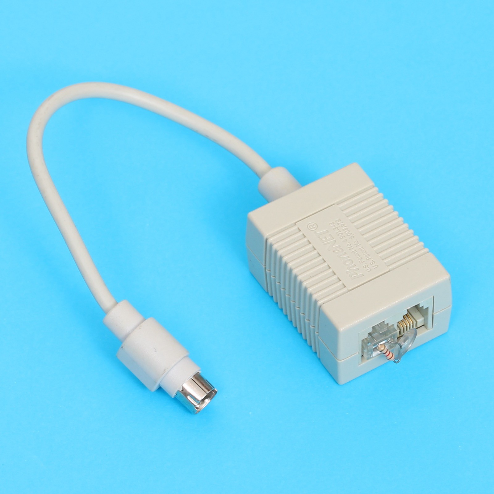 Farallon PhoneNET Adapter for Apple Macintosh AppleTalk Serial Networking 