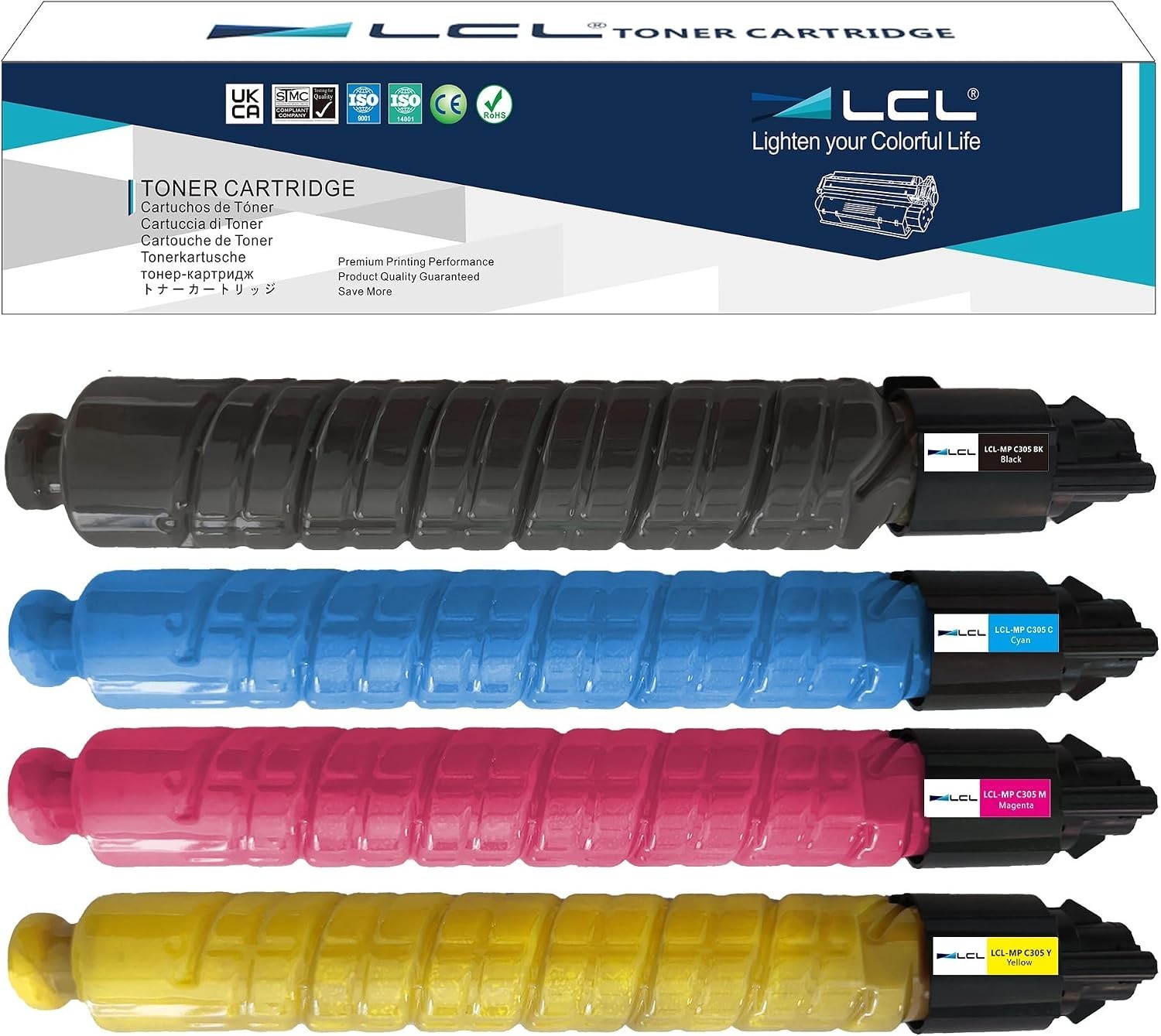 LCL MP C305 MP C305SP MP C305SPF Toner Cartridge - READ Description