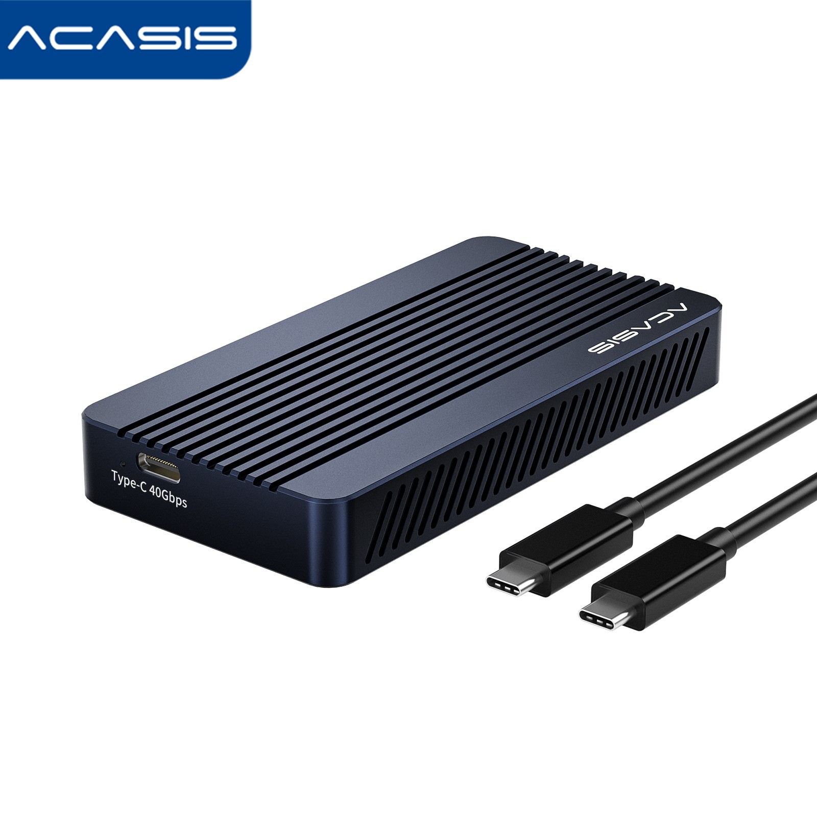 Acasis 40Gbps  M.2 NVMe SSD Enclosure Compatible with USB4/USB3.2/3.1/3.0/2.0