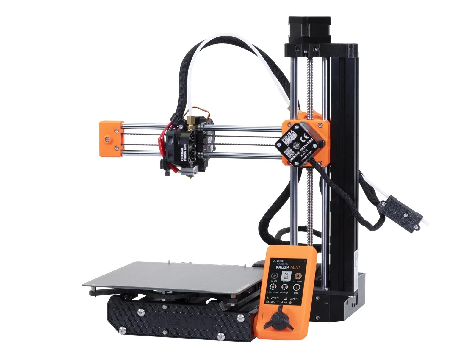 Original Prusa MINI+ 3D Printer DIY Kit, Smooth & Textured Sheets Filament Sensr