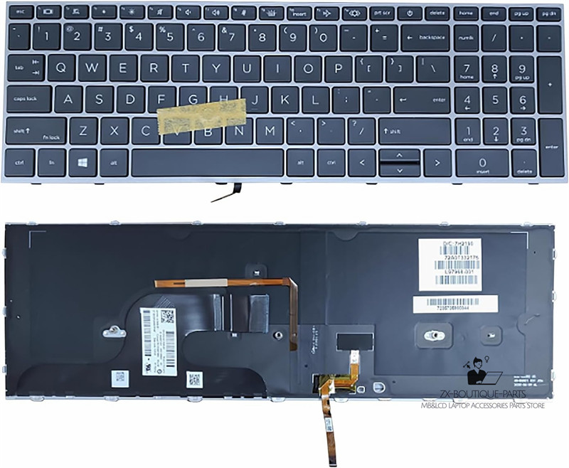 M17094-001 M17095-001 L97967-001 US Backlit Keyboard For HP ZBook Fury 15 G7 G8
