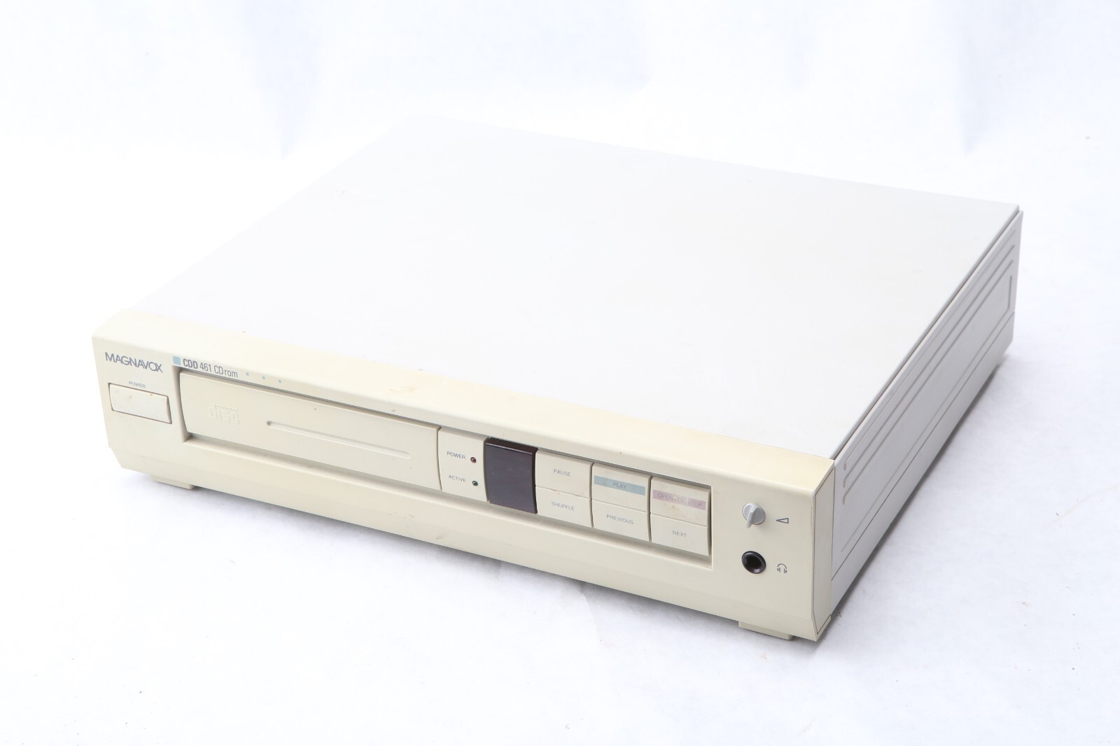 Philips Magnavox Cdd-461 Single Speed External LMSI TDA 1543 Dual 16bit T31