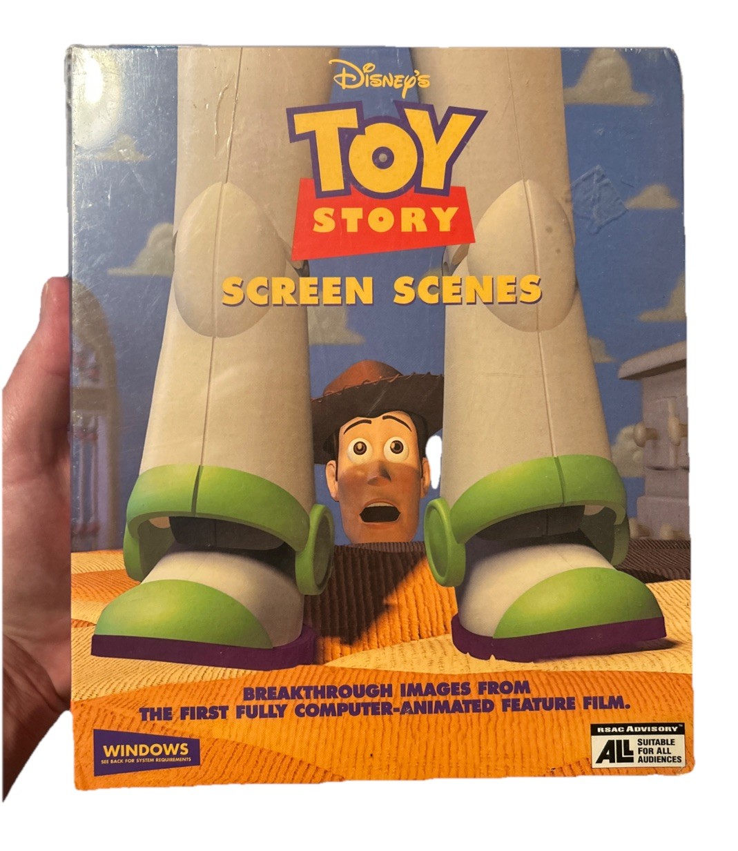 SOFTWARE Pixar Disney's Toy Story Screen Scenes Genuine (BRAND NEW) Sealed