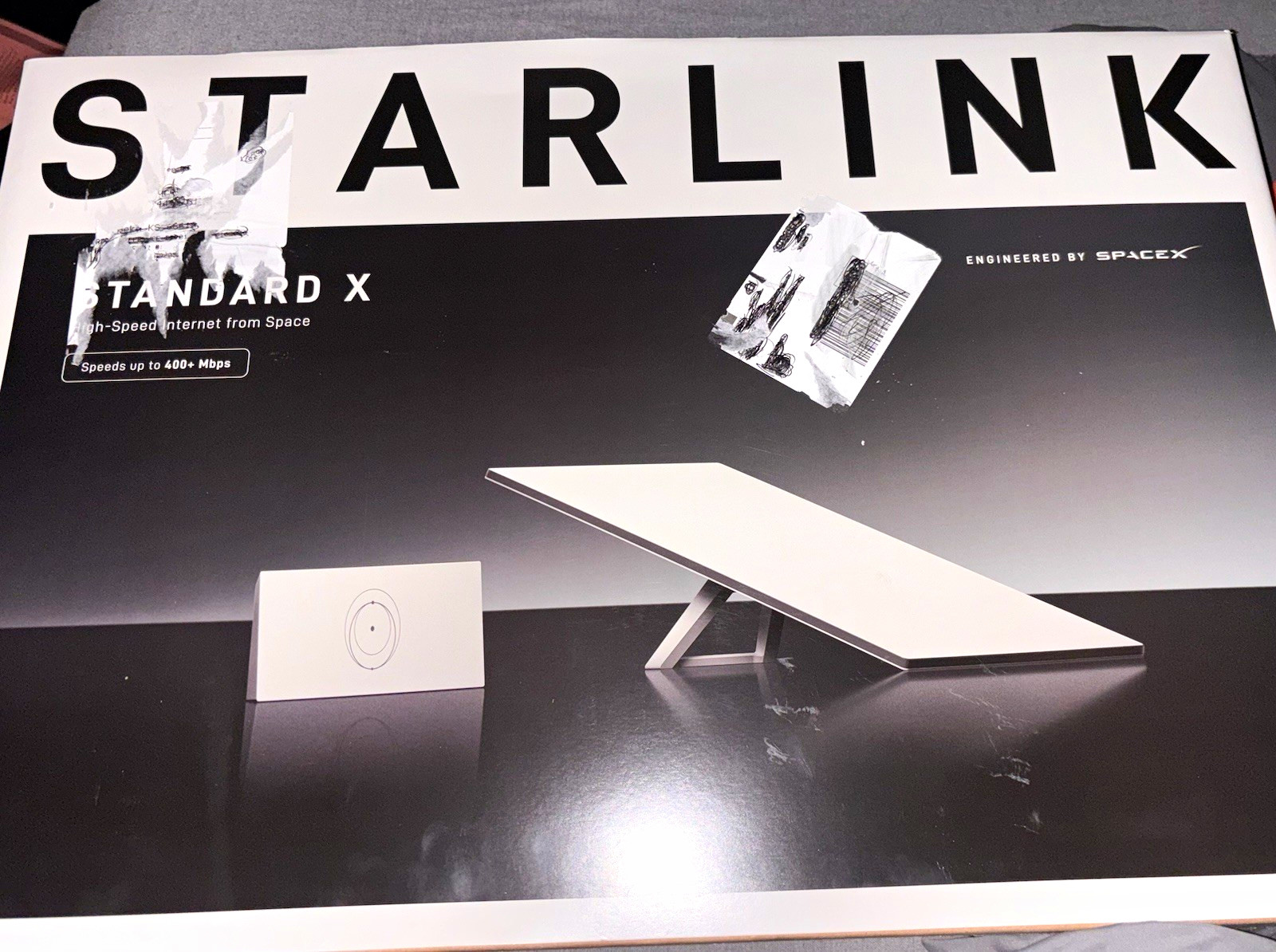 Starlink Standard 4 X Kit Satellite Internet System UTA-232 Engineered by SpaceX