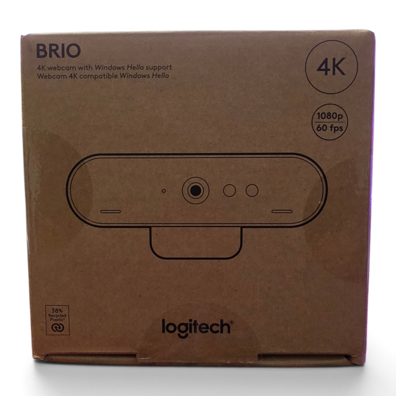 Logitech BRIO 4K Ultra HD Webcam 960-001105 NEW