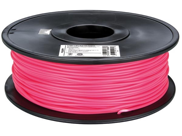 Velleman PLA3P1 3 mm (1/8") PLA FILAMENT - PINK - 1 kg / 2.2 lb