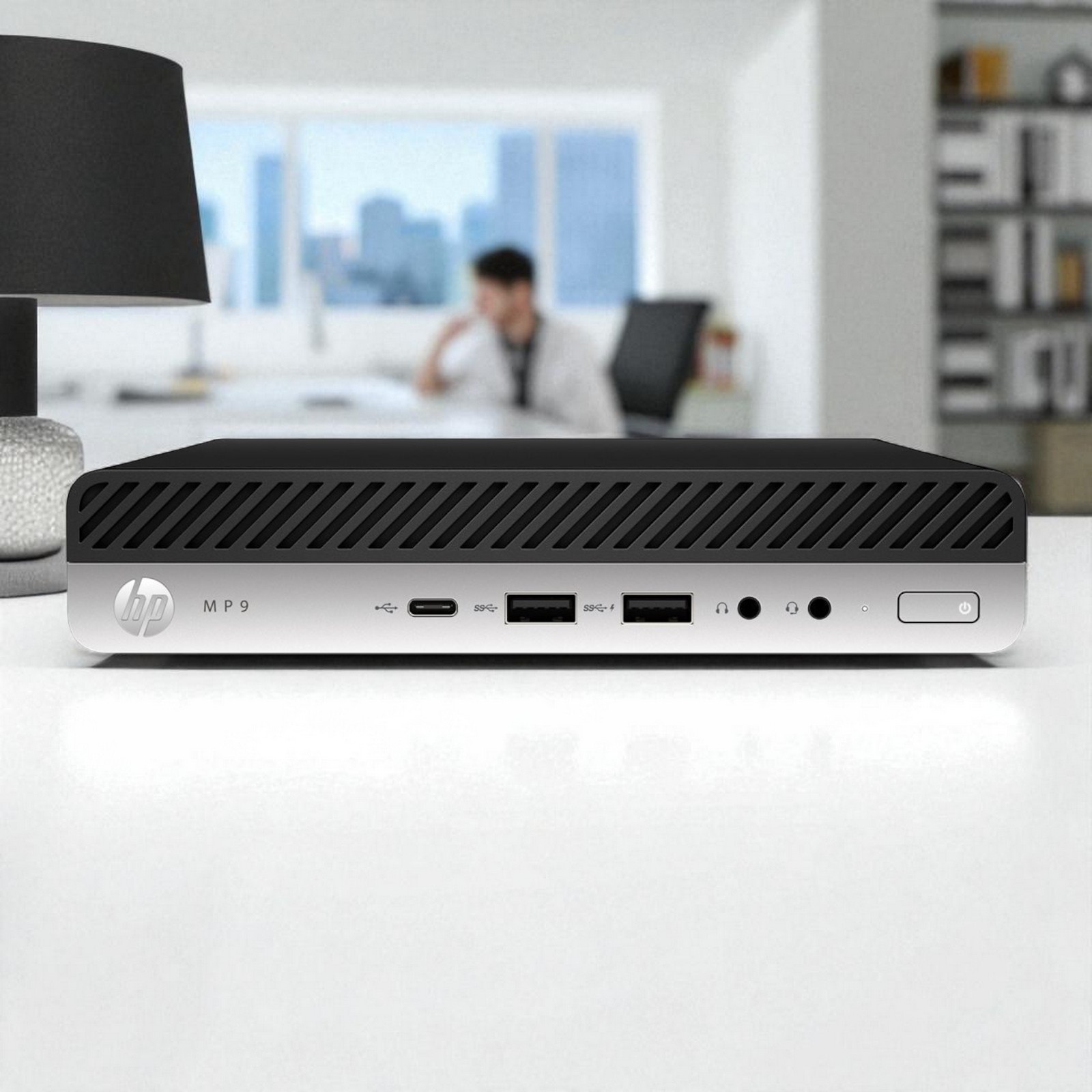 HP MP9 G4 Mini Retail System Core i5 8500T 8GB Ram 256 NVMe SSD WiFi Windows 11