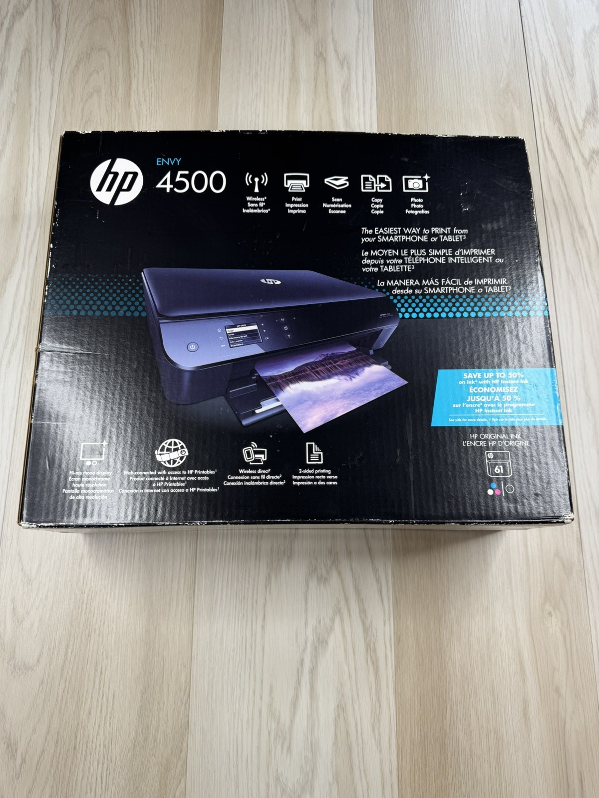HP Envy 5530 Wireless All-in-One Photo Inkjet Printer Brand New Sealed