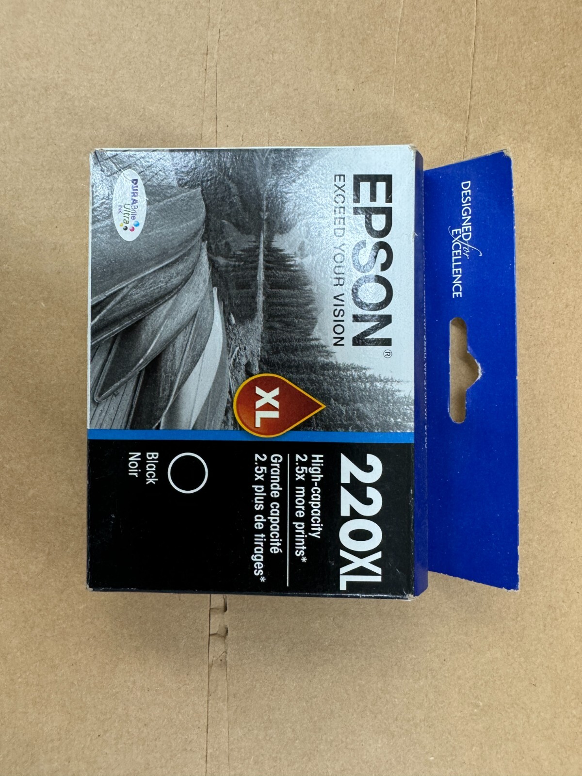 Genuine Epson T220 Yellow Standard Ink Cartridge
