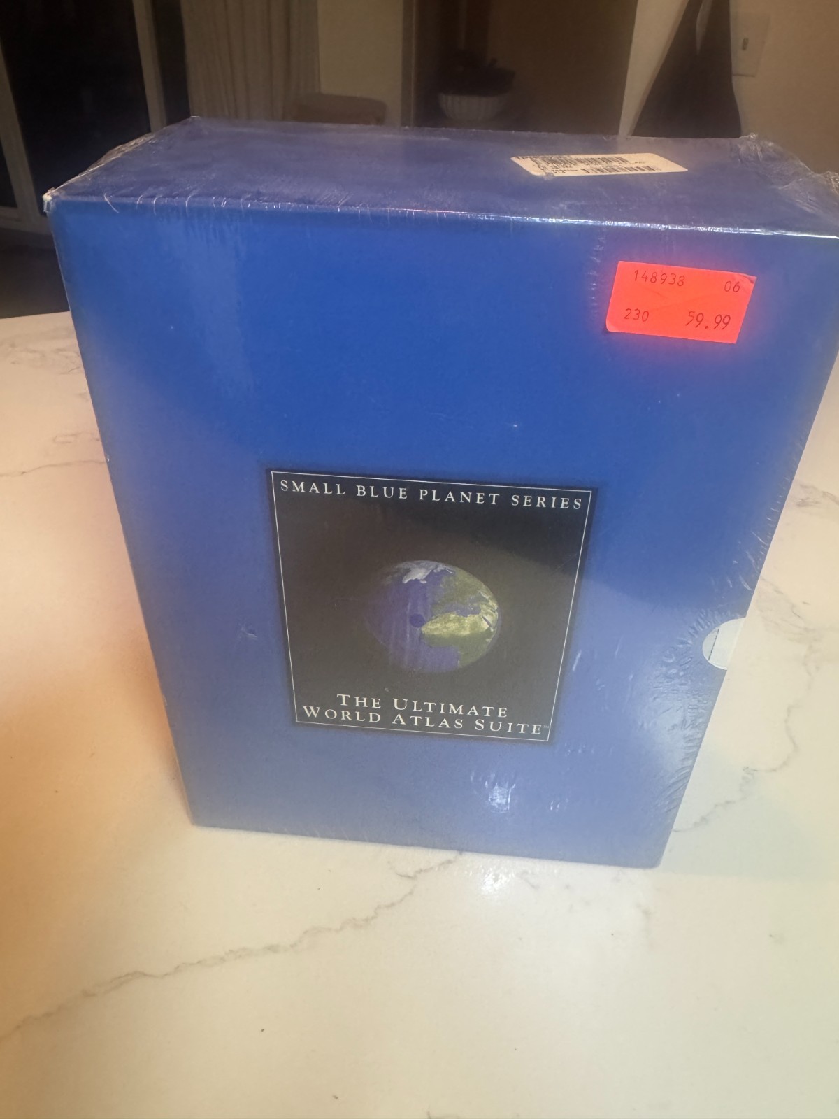 Factory Sealed Small Blue Planet Ultimate World Atlas Suite CD Win95 Mac 1990s