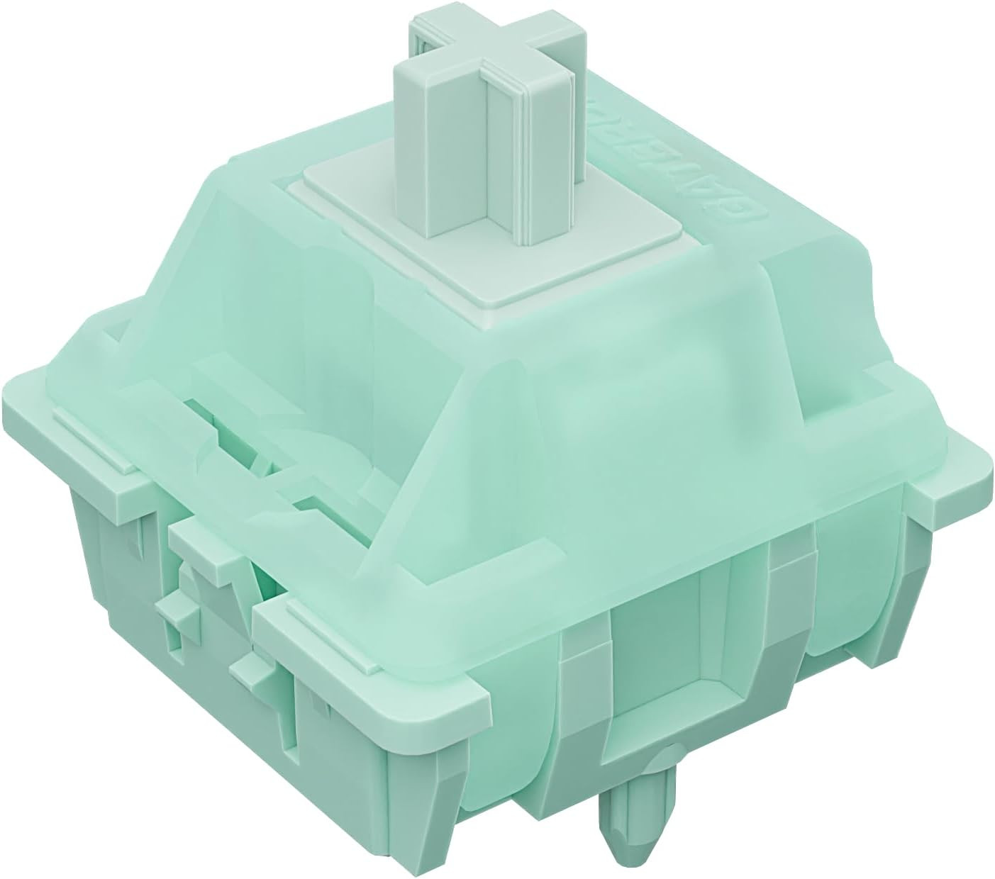 Gateron Mint Green Linear Keyboard Switches,5 Pin Pre-Lubed 22Mm Dual-Stage