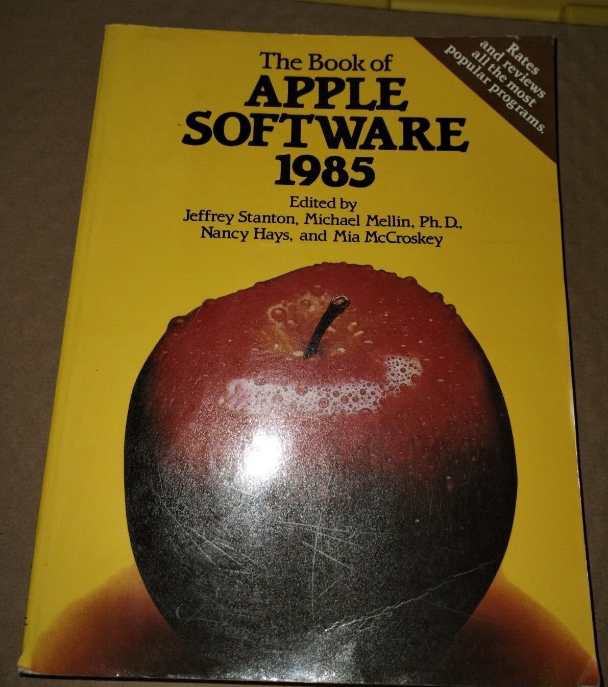 The Book of Apple Software 1985 Apple Computer Stanton Mellin Hayes
