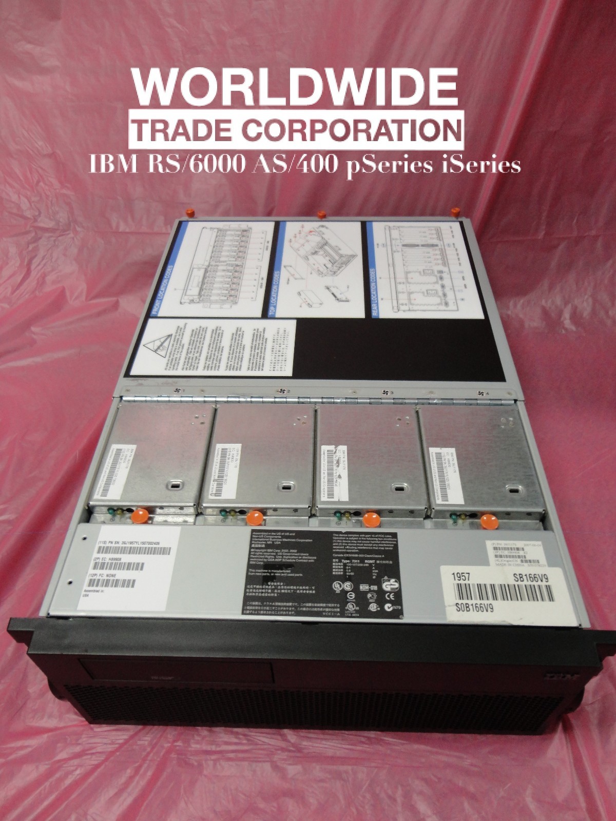 IBM 7311-D20 Rack Mounted High-Density Expansion Drawer pSeries 