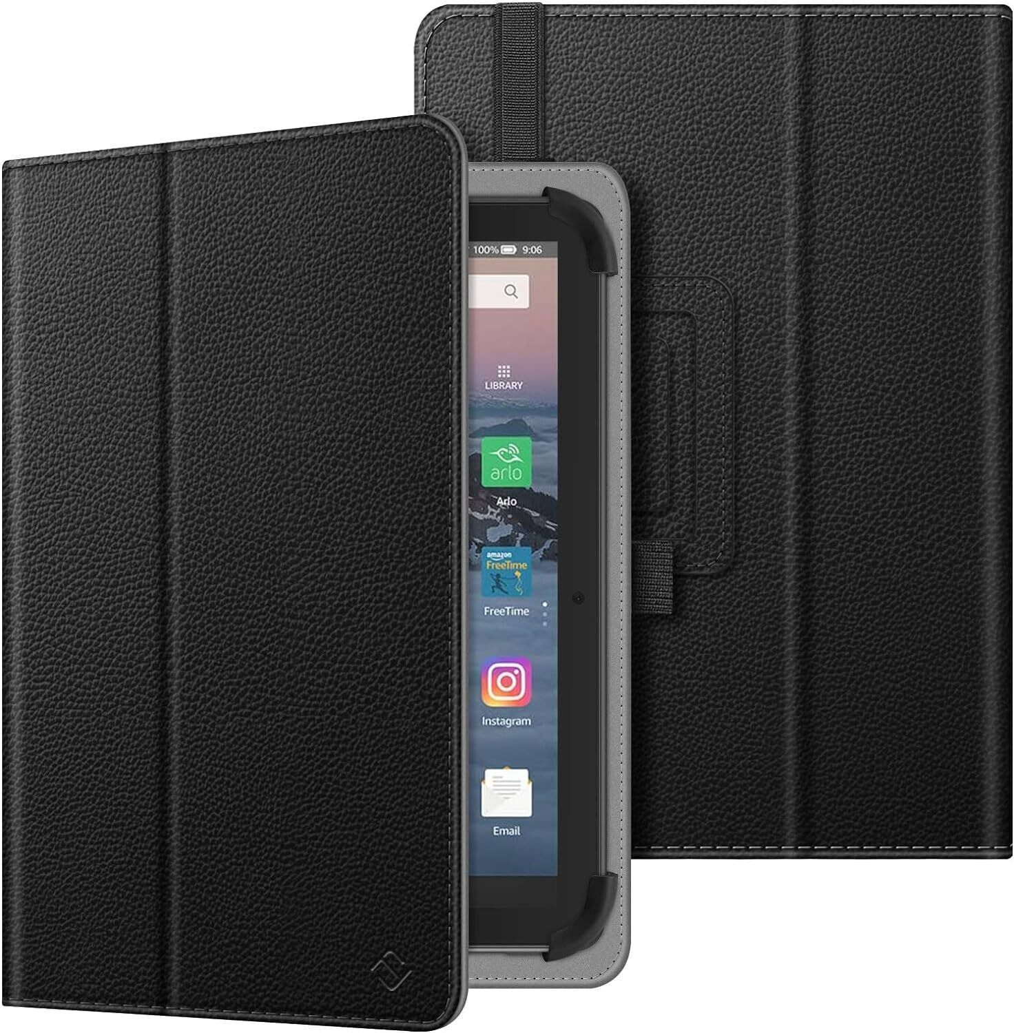 Universal Case for 7-8 Inch Tablet eReader Book Style Folio Protective Cover