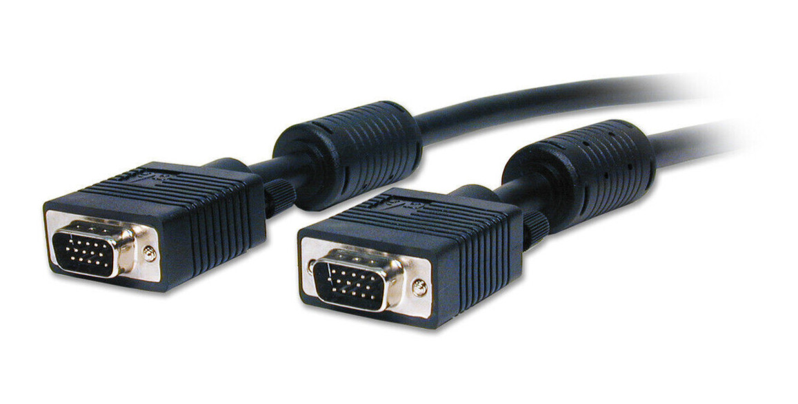 50ft Comprehensive HD15P Full 15 PIN Premium VGA Male to VGA Male Cable