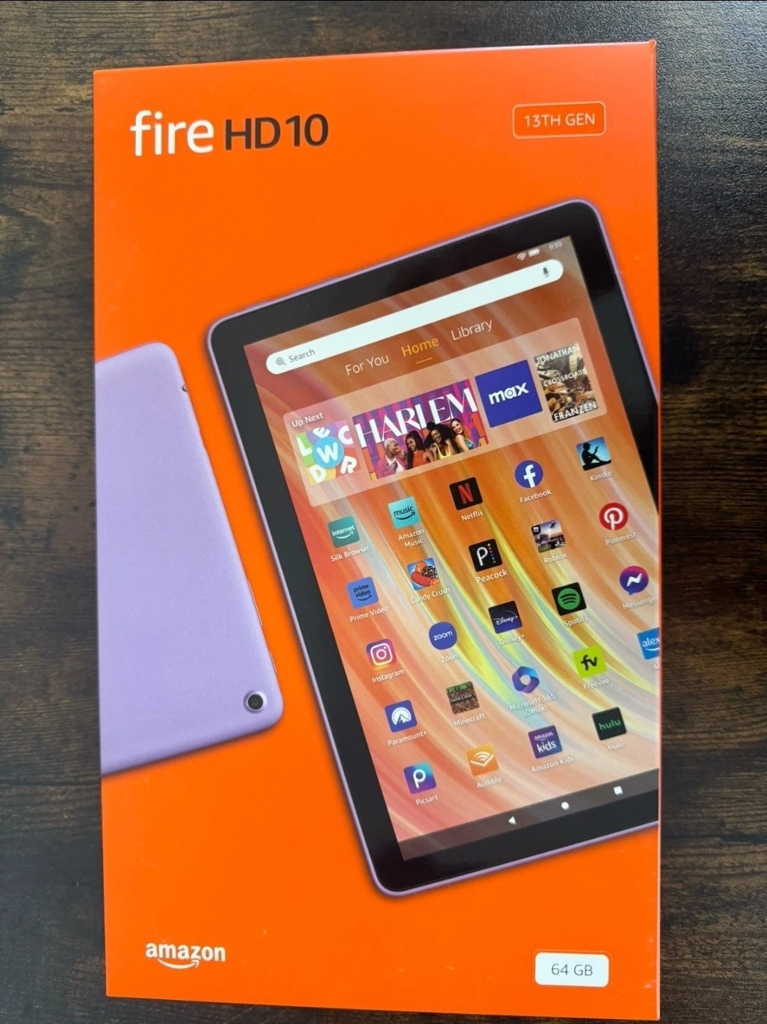 Amazon Fire HD 10 10.1" 64GB Tablet 13th Gen FHD Lilac Purple - Brand New Sealed